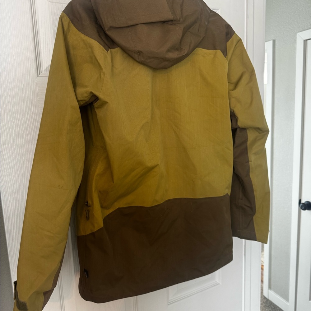 Rei E1 Elements Jacket Medium Green Hooded Full Z… - image 4